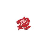 rood rozen icoon ontwerp illustratie vector