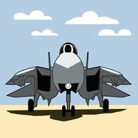 f14 Jet vechter illustratie vector