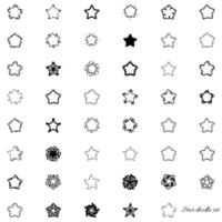 sterren tekening vector
