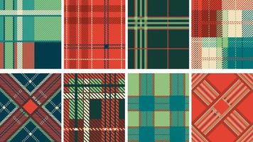 houthakker of tartan stof naadloos patroon vector