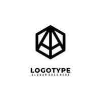 modern eerste aa logo brief gemakkelijk en creatief ontwerp concept vector