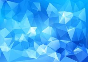 abstract blauw geometrisch veelhoekig ontwerp vector