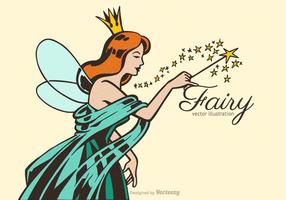 Gratis Fairy Vector Illustratie