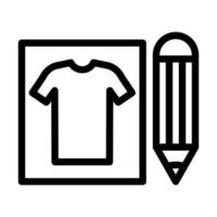 kleding schetsen icoon ontwerp vector