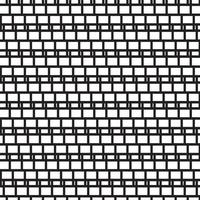 abstract patroon grens naadloos zwart, grijs en wit plein strepen mooi meetkundig doolhof patroon kleding stof. vector