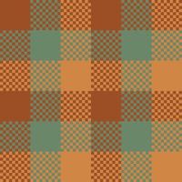 Schotse ruit naadloos patroon achtergrond. plaid flanel overhemd patronen. modieus tegels digitaal papier vector illustratie