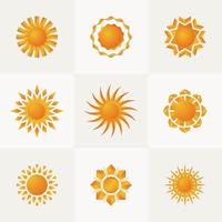 zon logo set vector