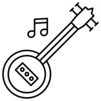 banjo welke kan gemakkelijk aanpassen of Bewerk vector