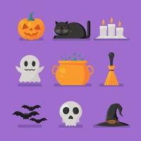 halloween icoon concept vector