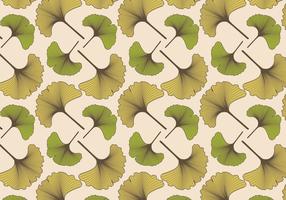 Ginko Patroon Vintage vector