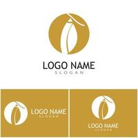 cocon illustratie logo vector ontwerp