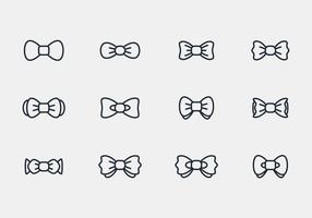 Bow Ties Icon Vectoren