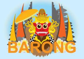 Gratis Barong Illustratie vector