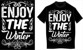 t-shirt ontwerp Kerstmis vector