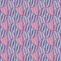 abstract Golf in lapwerk stijl behang. mozaïek- meetkundig naadloos patroon. decoratief abstract lijnen ornament. vector