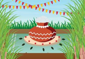 Gratis Pongal Illustratie vector