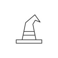 heks hoed vector voor website symbool icoon presentatie