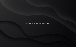 abstract zwart zacht diagonaal vorm licht en schaduw golvend achtergrond. eps10 vector