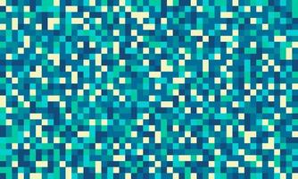 naadloos abstract mozaïek- vector achtergrond. mozaïek- blauw oceaan. blauw vierkant. warm toon. voor afdrukken en kleding stof, behang, en tas. vector illustratie