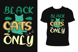 kat t-shirt ontwerp. kat t-shirt. kat t-shirt vrij vector. vector