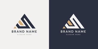 zakelijke bedrijf meetkundig logo ontwerp sjabloon vector