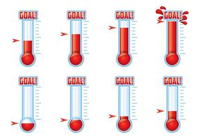 Doel Thermometer Vector