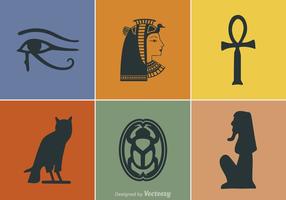 Gratis Egypte Vector Symbolen