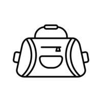 sporttas vector pictogram