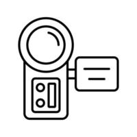 videocamera vector pictogram