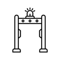 metaal detector vector icoon