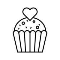 cupcake vector icoon