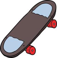 vector tekenfilm skateboard