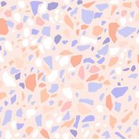 pastel terrazzo naadloze textuur vector