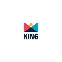 gemakkelijk koning kroon met spotlight logo teken symbool icoon vector