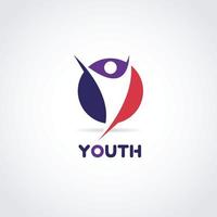 gemakkelijk jeugd logo ontwerp symbool icoon vector