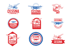 Cessna vector labels