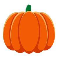 herfst halloween of dankzegging pompoen symbool vector