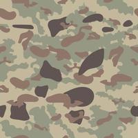 camouflage naadloos patroon. modieus stijl camouflage, herhaling afdrukken. khaki structuur vector