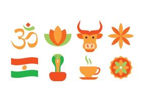 Gratis India Icon Set vector