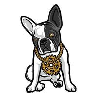 Frans bulldog t overhemd ontwerp. kan worden gebruikt voor t-shirt afdrukken, mok afdrukken, kussens, mode afdrukken ontwerp, kinderen dragen, baby douche, groet en ansichtkaart. t-shirt ontwerp vector