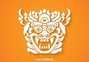 Gratis Vector Barong Ontwerp