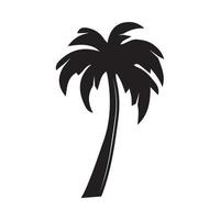 palm boom logo, embleem, insigne, label, markering. Internationale surfing dag kaart. grafisch kunst. vector illustratie. grafisch kunst.