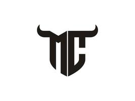 eerste mc stier logo ontwerp. vector