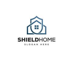 schild huis logo vector