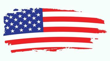 grafisch Verenigde Staten van Amerika grunge vlag vector