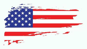 kleurrijk abstract Amerika vlag ontwerp vector