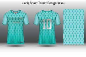 voetbal Jersey mockup Amerikaans voetbal Jersey ontwerp sublimatie sport t overhemd ontwerp verzameling voor racen, wielersport, gamen, motorcross vector