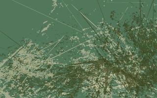 abstract groen kleur grunge structuur plons verf achtergrond vector