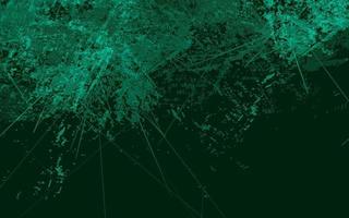 abstract grunge structuur plons verf donker groen kleur achtergrond vector