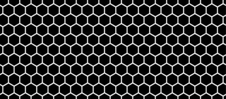 silhouet honingraat naadloos patroon vector